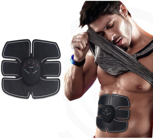 ELTERAZONE Abs Stimulator,Muscle Toner,Abs Stimulating Belt- Abdominal Toner, Abdominal Muscle Toner at Home Gym the Office Fitness, Black